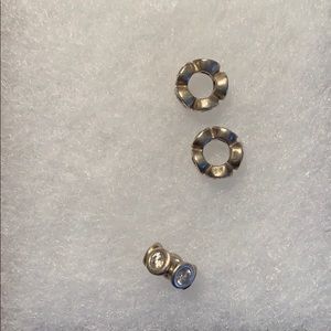 Pandora bezel CZ beads RETIRED STYLE